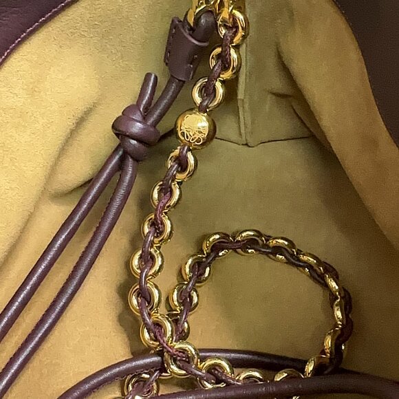 LOEWE Lucky Bag - Burgundy👜🍷 - Picture 13 of 14